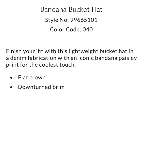 Free People Bandana reversible bucket hat - Picture 5 of 9